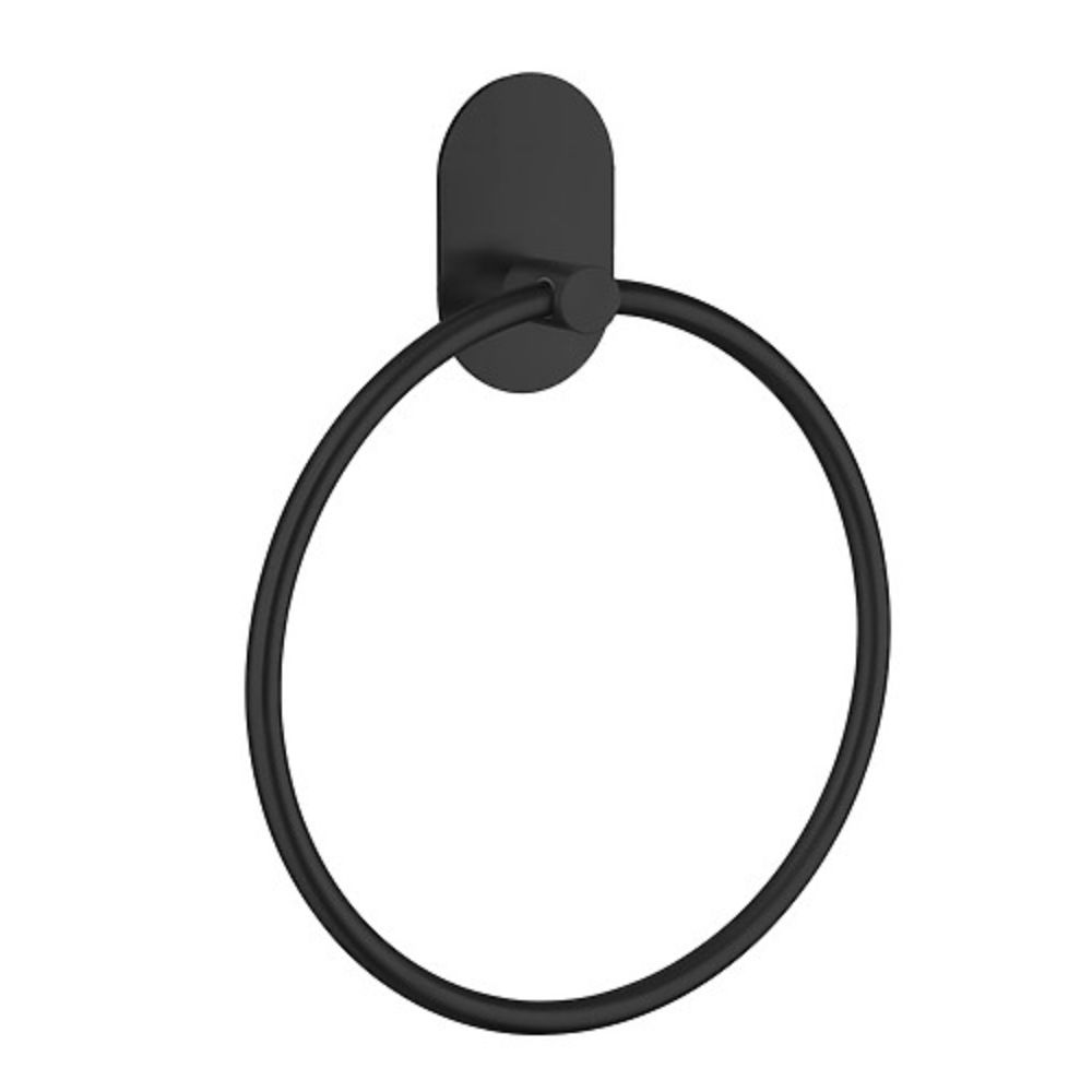 Smedbo BB1028 Black Self Adhesive Towel Ring